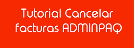 cancelar facturas
